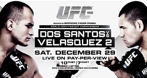 UFC 155: Dos Santos vs Velasquez