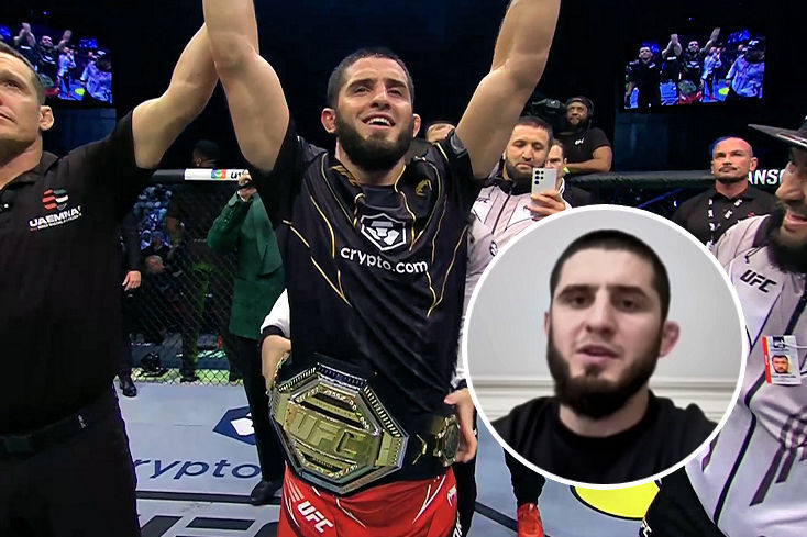 Islam Makhachev zdradził, dlaczego zatrzymanie pasa wagi lekkiej nie wchodziło w grę, wskazał idealny termin na walkę z Jackiem Dellą Maddaleną