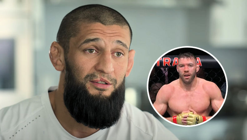 Khamzat Chimaev wskazał najważniejszy wniosek po obejrzeniu walk Dricusa Du Plessisa: „Jakim sposobem miałbym nie obalić tego gościa?”