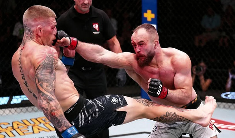 Mateusz Rębecki doceniony – wojna z Chrisem Duncanem uznana za najlepszą walkę sierpnia w UFC!