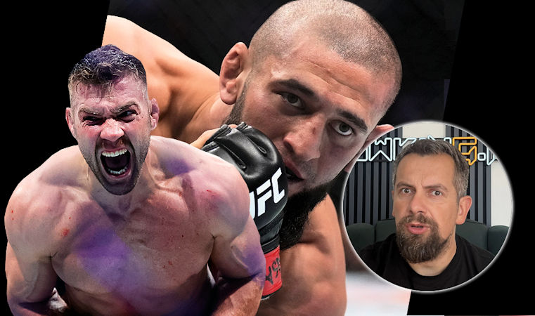 Szalone statystyki i elitarny grappling Chimaeva vs. paradne zapasy Du Plessisa, czyli… Afrykaner przez latającą balachę!