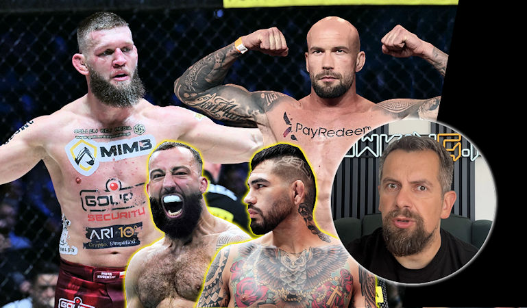 Rzeźnik Kuberski czy taktyk Paczuski na KSW 109? Pogromca Chimaeva czy bestia kondycji na UFC Vegas?