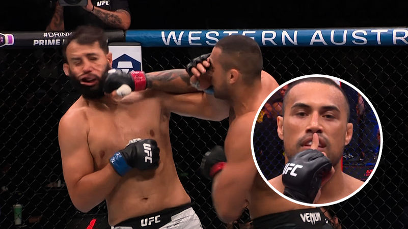 Deklasacja! Carlos Ulberg znokautował Dominicka Reyesa w walce wieczoru UFC Perth