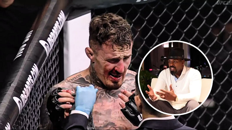 „Niewiarygodnie przereklamowane” – Jon Jones ocenił grę Toma Aspinalla, wskazując jedną jedyną sztuczkę, którą ma w swoim arsenale Brytyjczyk