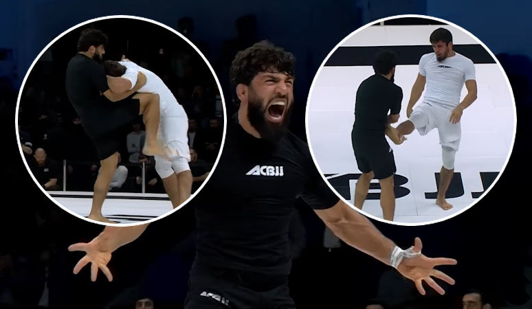 Zdzielił rywala kolanem na korpus w walce grapplingowej, ale zdominował i poddał – Arman Tsarukyan wygrywa na ACB JJ (VIDEO)