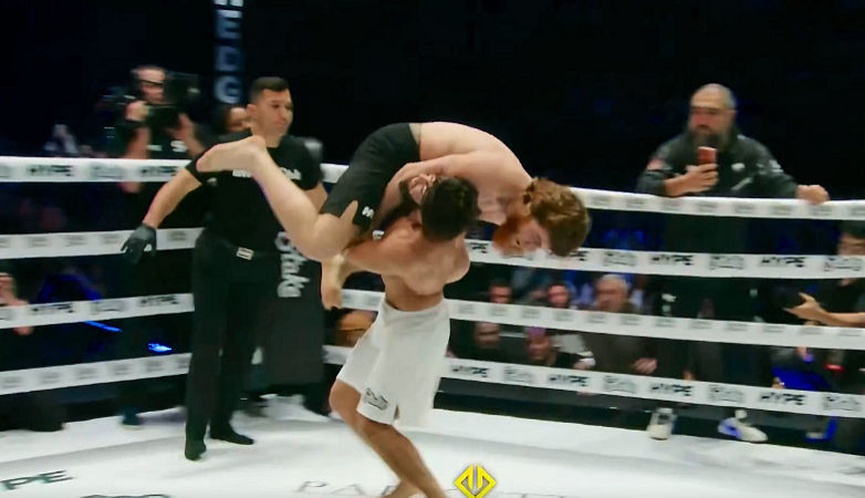 Arman Tsarukyan i Shara Magomedov zmierzyli się w walce na chwyty na gali Hype Fighting