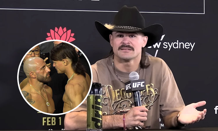 Diego Lopes powiedział fanom, co powinni zrobić, jeżeli uważają, iż nie zasługuje na titleshot z Alexandrem Volkanovskim na UFC 325