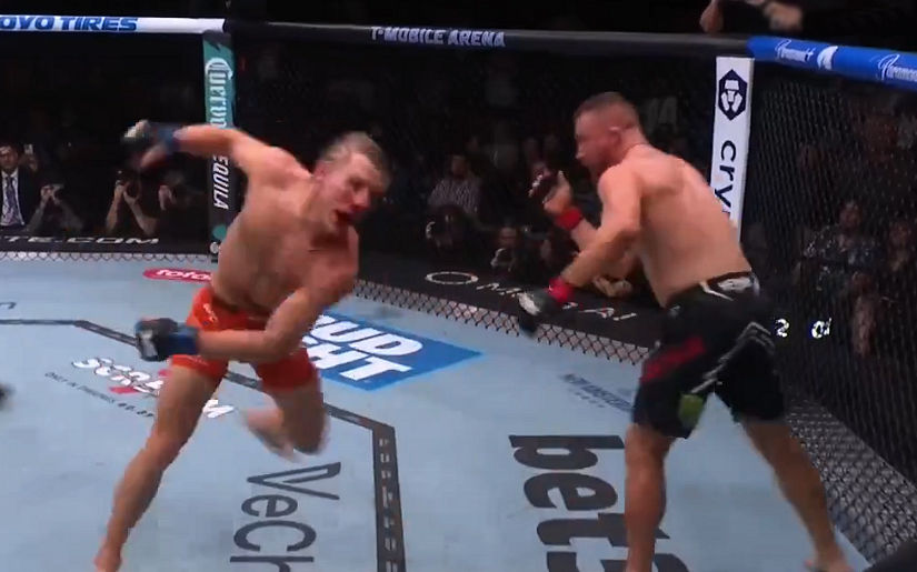 „Takie walki widziałem na lokalnych galach w Columbus” – jeden z największych rzeźników w dziejach UFC skrytykował starcie Gaethje z Pimblettem