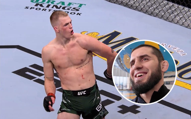 Starcie z Ianem Garrym byłoby wersją „z Ali Express” walki Khabiba z Conorem – twierdzi Islam Makhachev