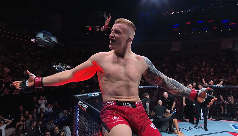 Szalone statystyki Iwo Baraniewskiego po UFC Londyn – najlepszy polski start kariery w UFC i najszybszy nokaut