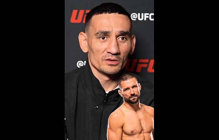 Jakby ducha zobaczył! Max Holloway zdziwiony pytaniem o Mateusza Gamrota w kontekście pasa BMF