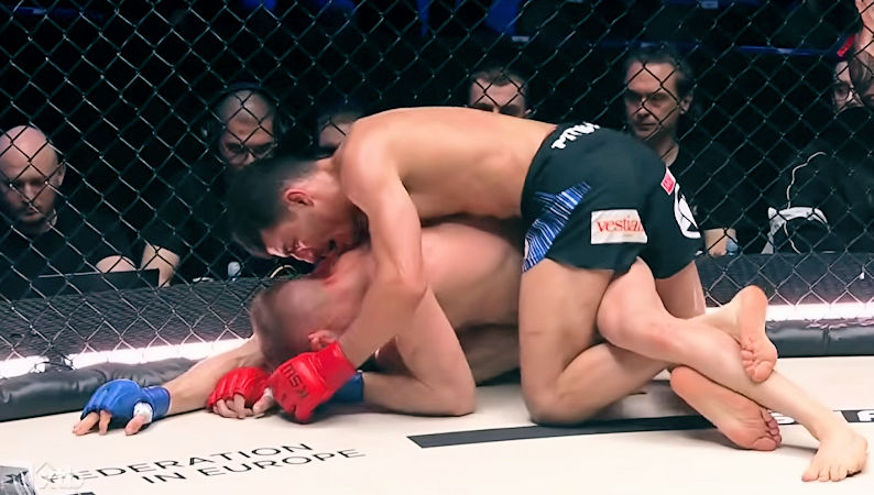 Nacim Belhouachi zdominował zapaśniczo Jana Maska na KSW 117