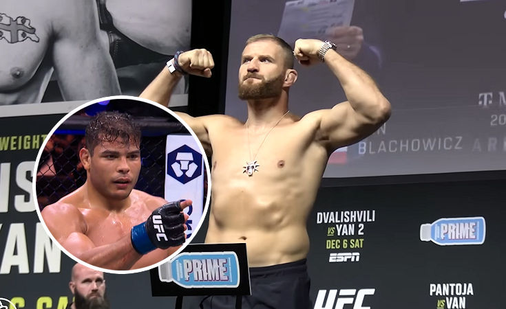 Paulo Costa gotowy na walkę z Janem Błachowiczem o tymczasowy pas mistrzowski – wszystko w rękach Polaka?