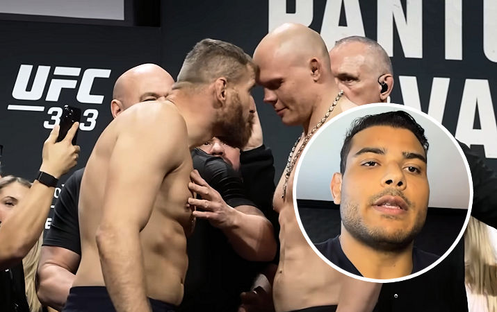 „Ta dywizja już się naczekała, Carlos wypadł na rok” – Paulo Costa łypie w kierunku walki Jana Błachowicza z Bogdanem Guskovem