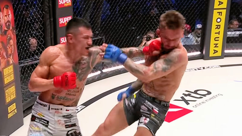 Koncert! Tobiasz Le rozbił Sebastiana Decowskiego na KSW 117