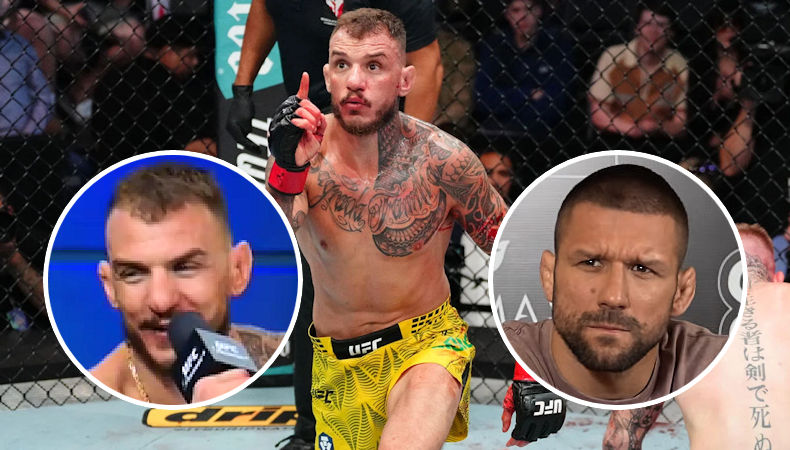 „Skoro biję się ze wszystkimi z klubu…” – Renato Moicano żartuje nt. walki z Mateuszem Gamrotem, uspokaja Polaka