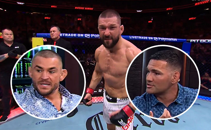 „Dzisiaj już czegoś takiego nie widujesz, po prostu uwielbiam” – Weidman, Poirier i Masvidal zachwyceni występem Mateusza Gamrota na UFC 327