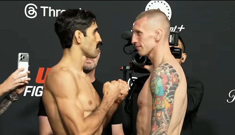 Robert Ruchała i Jose Delano po raz pierwszy oko w oko przed UFC Vegas (VIDEO)