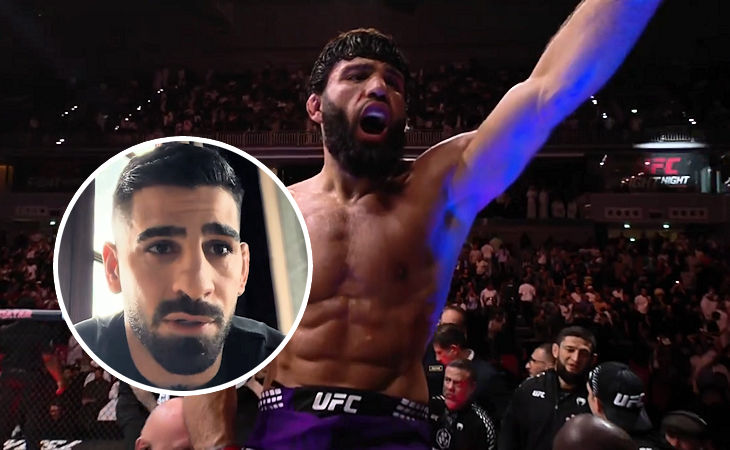 „Jego mentalność… Głupi jak sam sku***syn” – Ilia Topuria zwyzywał Armana Tsarukyana, wyśmiał jego „upokarzającą” aktywność medialną