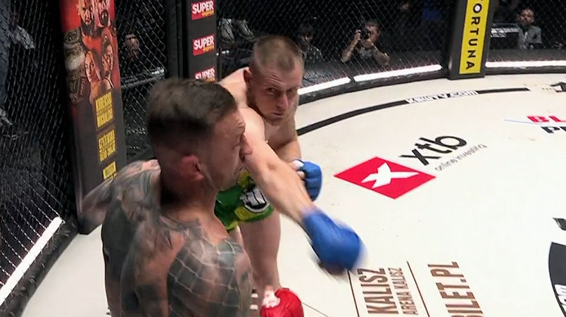 Luka Vrtacić ekspresowo zdemolował Jacka Gacia na KSW 117 (VIDEO)
