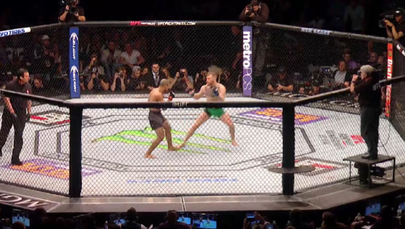 McGregor na Aldo, Masvidal na Askrenie, Topuria na Oliveirze – historyczne nokauty UFC z niewidzianych wcześniej ujęć (VIDEO)