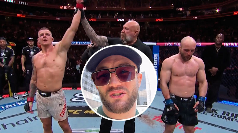 Mateusz Rębecki zszokowany „lawiną hejtu, nienawiścią i jadem” ze strony fanów po porażce z Grantem Dawsonem na UFC 328