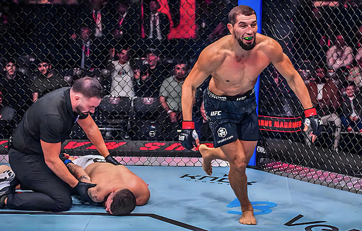 Husaria rozbita! Podsumowanie azerskiej klęski Michała Oleksiejczuka na gali UFC Baku