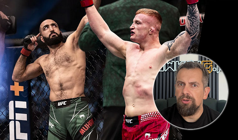 Czy Muhammad i Allen obronią swoje pozycje przed Bonfimem i Shahbazyanem? Czy Baraniewski pokona Tafę? Typowanie UFC Vegas