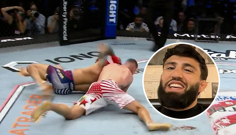 „Typ chwalił się zapasami, a Gaethje obalił go najprostszą techniką” – Arman Tsarukyan krytykuje Ilię Topurię, ale uważa, iż Gruzin może wyciągnąć wnioski