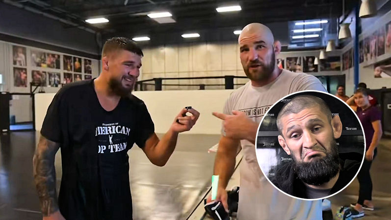 „Ma lepszy grappling od Chimaeva” – Sean Strickland zachwycony Yaroslavem Amosovem po sparingach w ATT