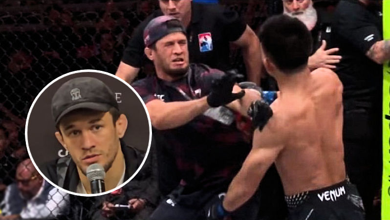 Usman Nurmagomedov odpowiada na krytykę za spięcie z Yadongiem Songiem: „Gdybym chciał go uderzyć, uderzyłbym go”